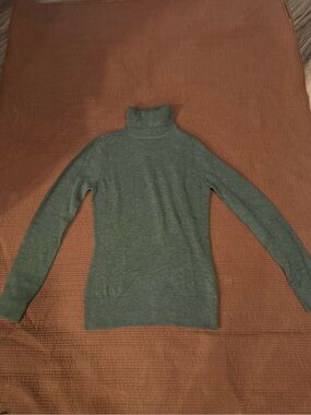 French Connection Gray Turtleneck Sweater